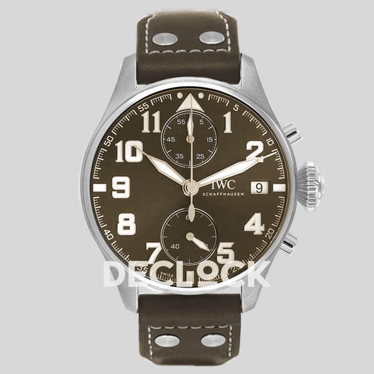 Replica IWC Big Pilot’s Monopusher Edition “Le Petit Prince” Chronograph |  Declock.