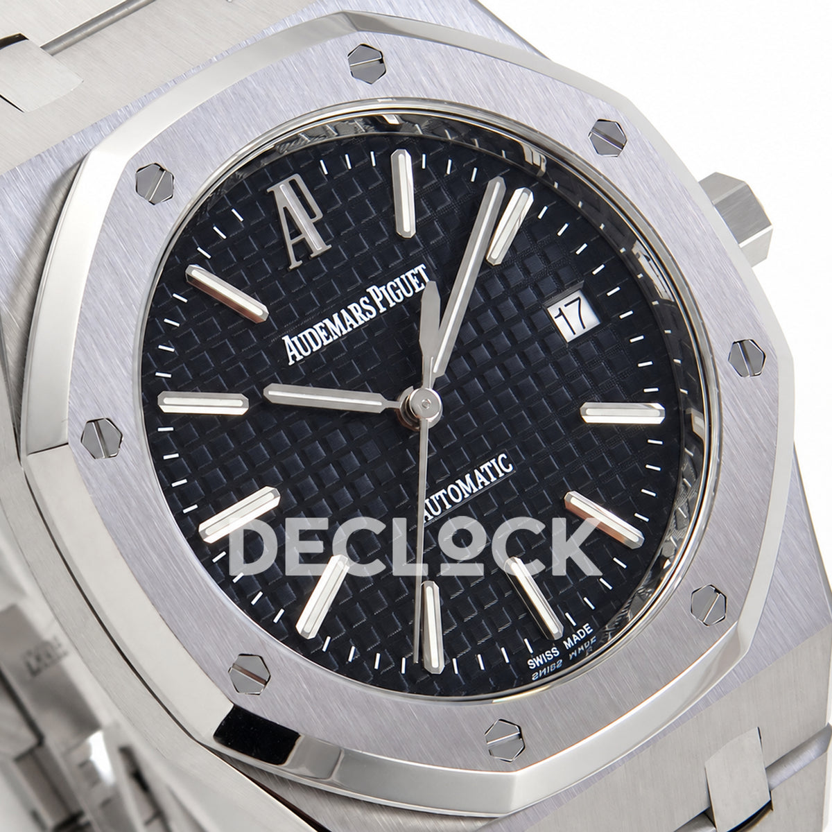 Audemars Piguet Royal Oak 15300 ZF Black SA3120 — dial detail
