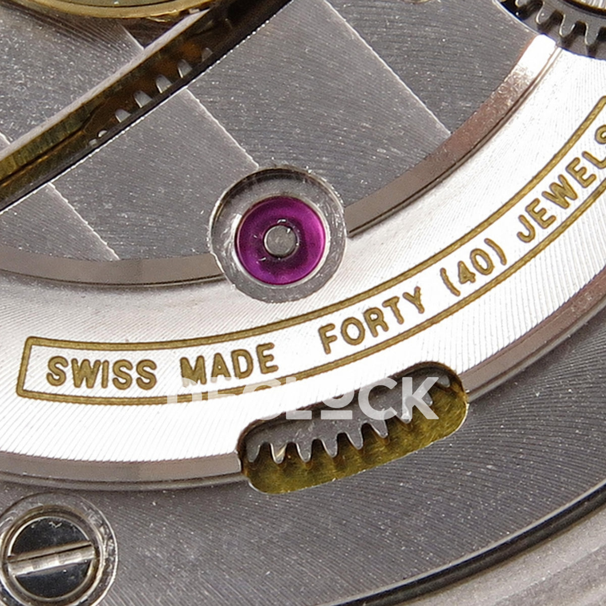 Audemars Piguet Royal Oak 15300 ZF Blue SA3120 — jewel engraving