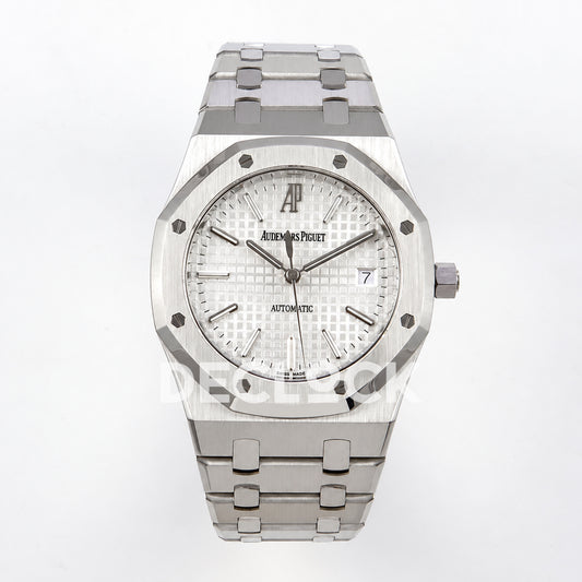 Audemars Piguet Royal Oak 15300 ZF Silver White SA3120 — front view