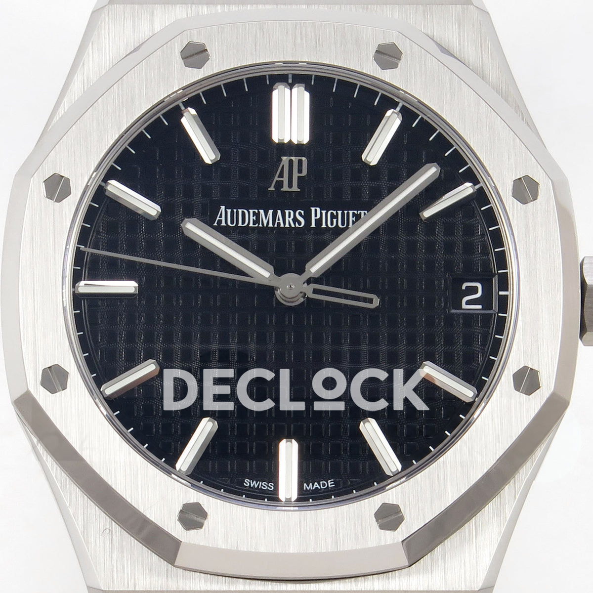 Audemars Piguet Royal Oak 15500 DDF Black Bracelet DD4302 replica - dial closeup