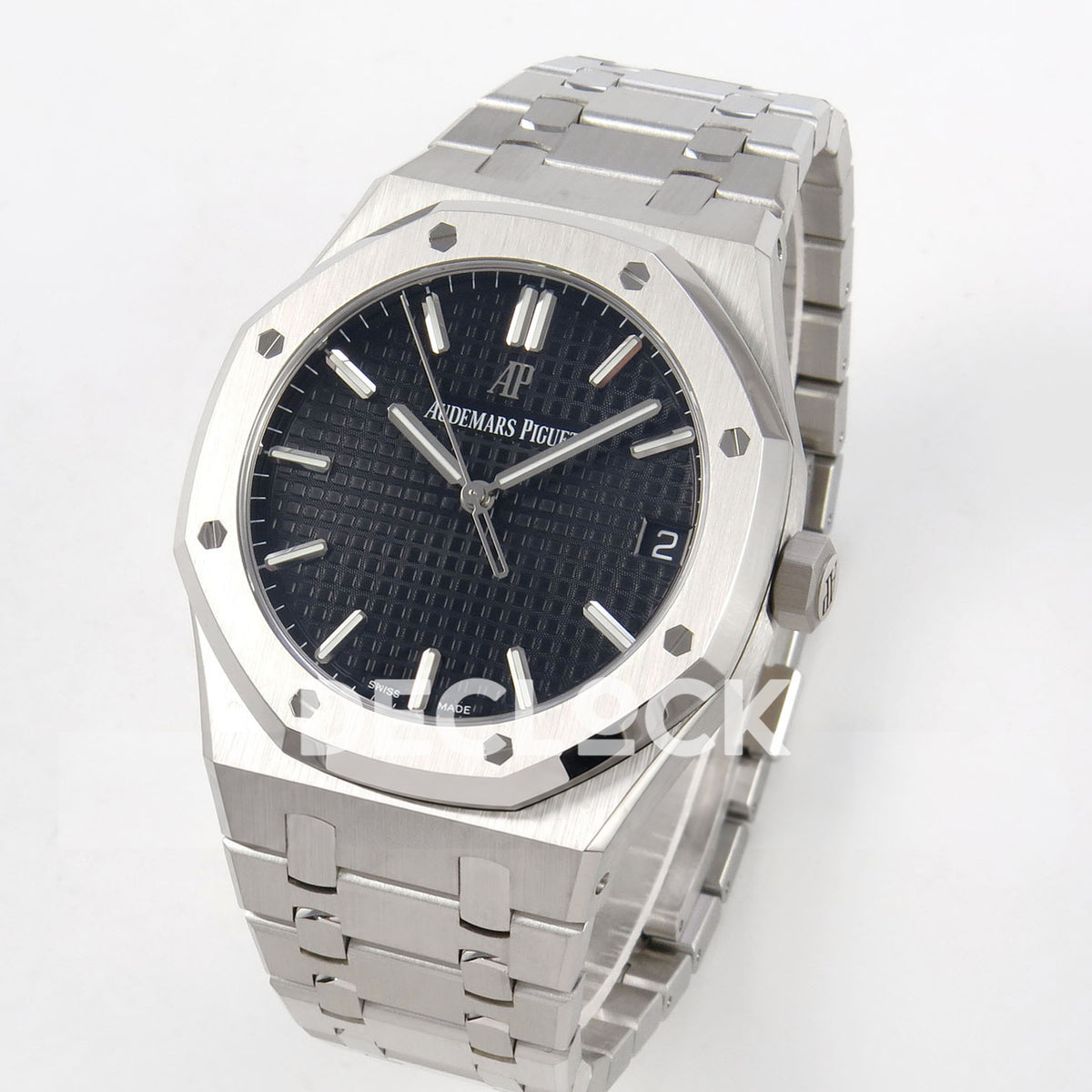 Audemars Piguet Royal Oak 15500 DDF Black Bracelet DD4302 replica - three quarter