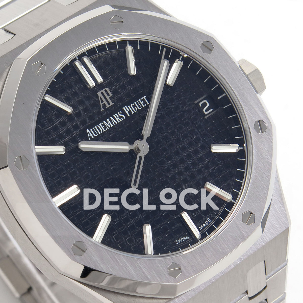 Audemars Piguet Royal Oak 15500 DDF Black Bracelet DD4302 replica - dial angle left