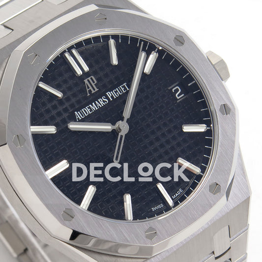 Audemars Piguet Royal Oak 15500 DDF Black Bracelet DD4302 replica - dial angle left
