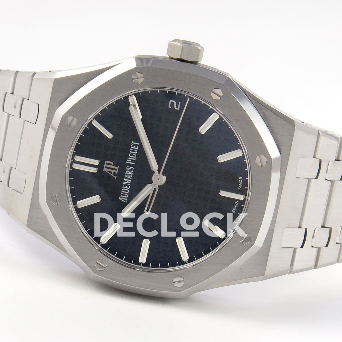 Audemars Piguet Royal Oak 15500 DDF Black Bracelet DD4302 replica - full watch right