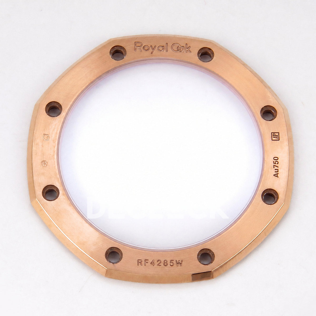 Audemars Piguet Royal Oak 41mm 15500 Rose Gold Black Dial Leather Strap DDF DD4302 Super Clone