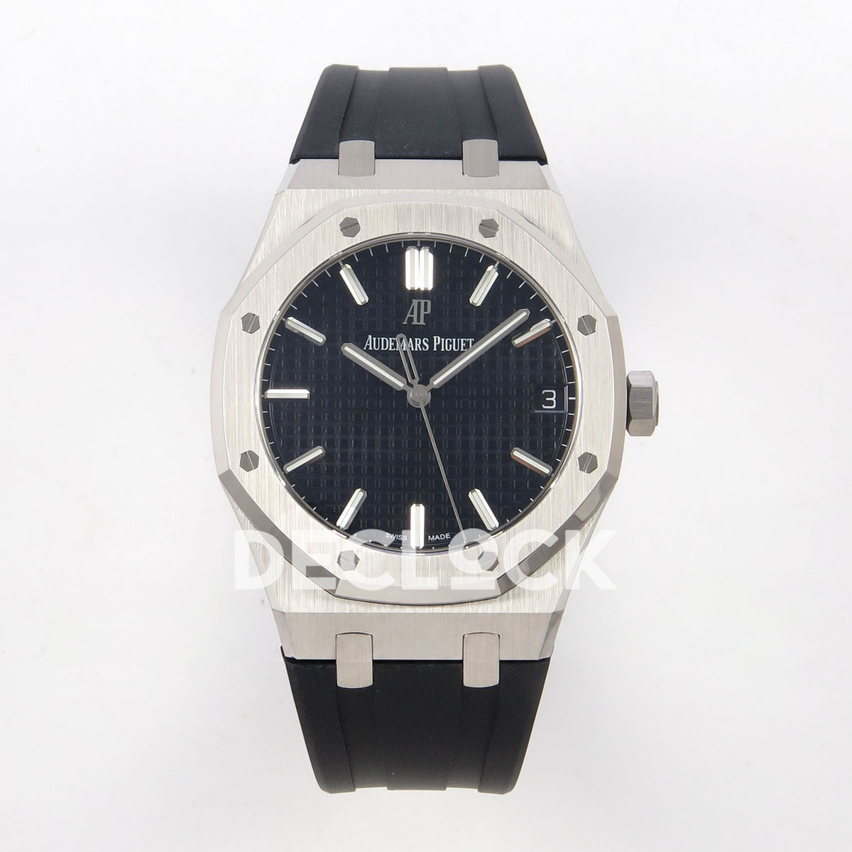 Audemars Piguet Royal Oak 15500 DDF Black Rubber Strap DD4302 replica - front