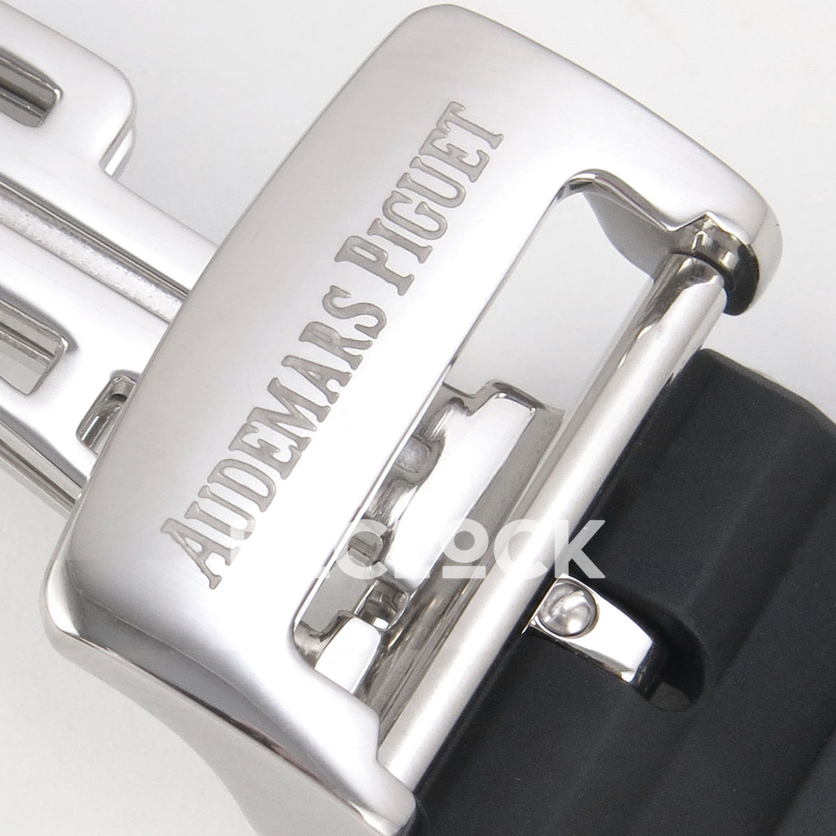 Audemars Piguet Royal Oak 15500 DDF Black Rubber Strap DD4302 replica - clasp engraving