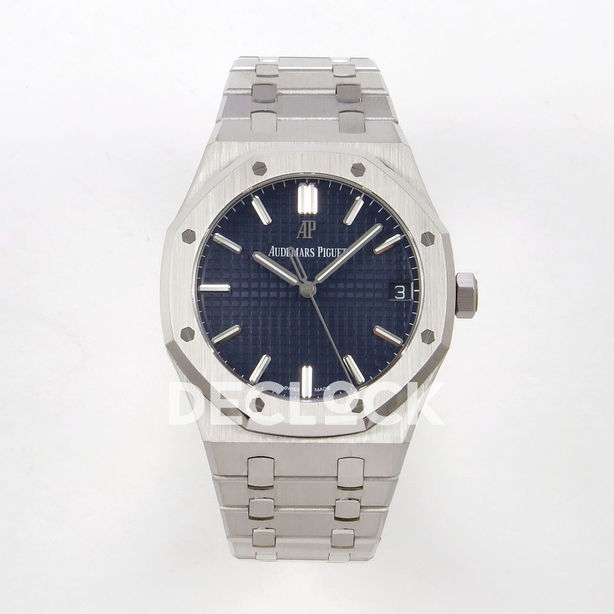 Audemars Piguet Royal Oak 15500 DDF Blue Bracelet DD4302 replica - front