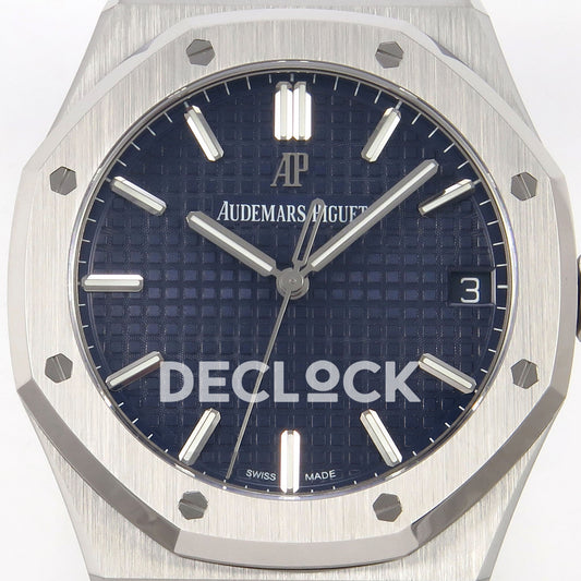 Audemars Piguet Royal Oak 15500 DDF Blue Bracelet DD4302 replica - dial closeup