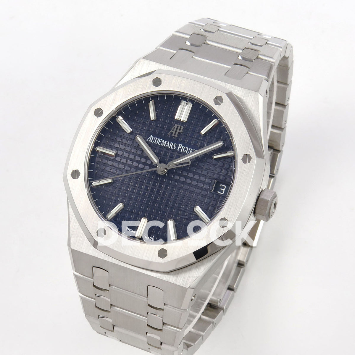 Audemars Piguet Royal Oak 15500 DDF Blue Bracelet DD4302 replica - three quarter