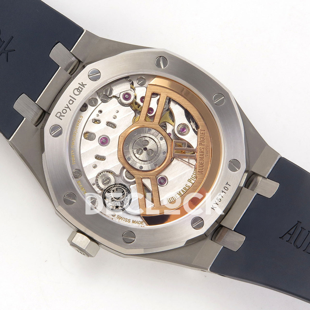 Audemars Piguet Royal Oak 15500 DDF Blue Rubber Strap DD4302 replica - movement back