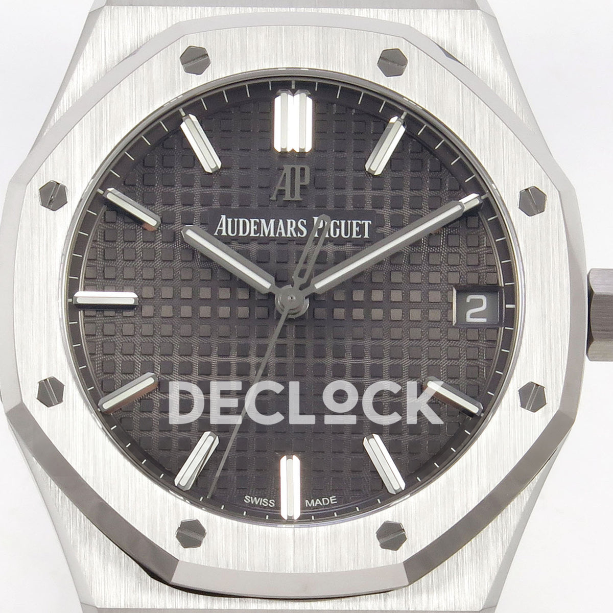 Audemars Piguet Royal Oak 15500 DDF Gray Bracelet DD4302 replica - dial closeup