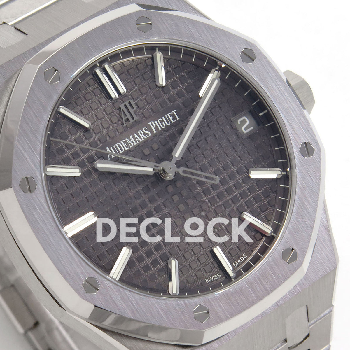 Audemars Piguet Royal Oak 15500 DDF Gray Bracelet DD4302 replica - dial angle left