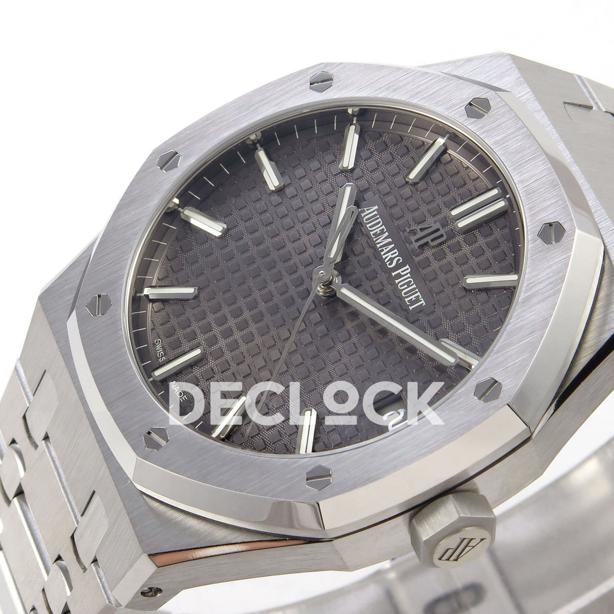 Audemars Piguet Royal Oak 15500 DDF Gray Bracelet DD4302 replica - dial angle right