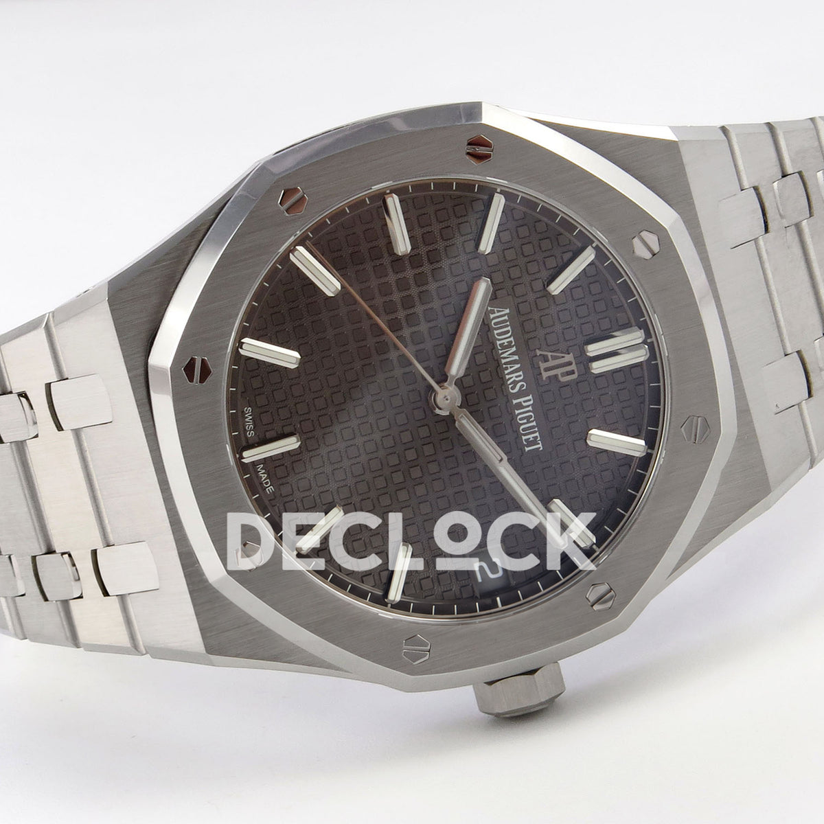 Audemars Piguet Royal Oak 15500 DDF Gray Bracelet DD4302 replica - full watch left
