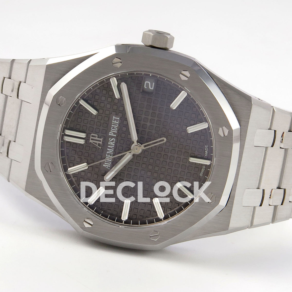 Audemars Piguet Royal Oak 15500 DDF Gray Bracelet DD4302 replica - full watch right