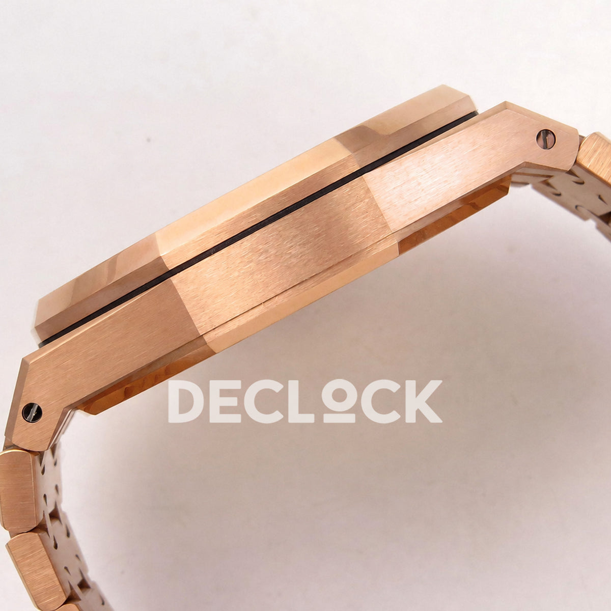 Audemars Piguet Royal Oak 41mm 15500 Rose Gold Black Dial DDF DD4302 Super Clone Weighted