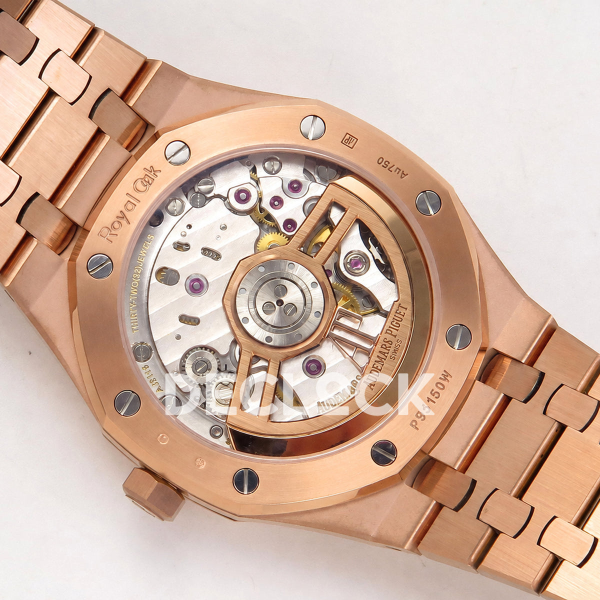 Audemars Piguet Royal Oak 41mm 15500 Rose Gold Black Dial DDF DD4302 Super Clone Weighted
