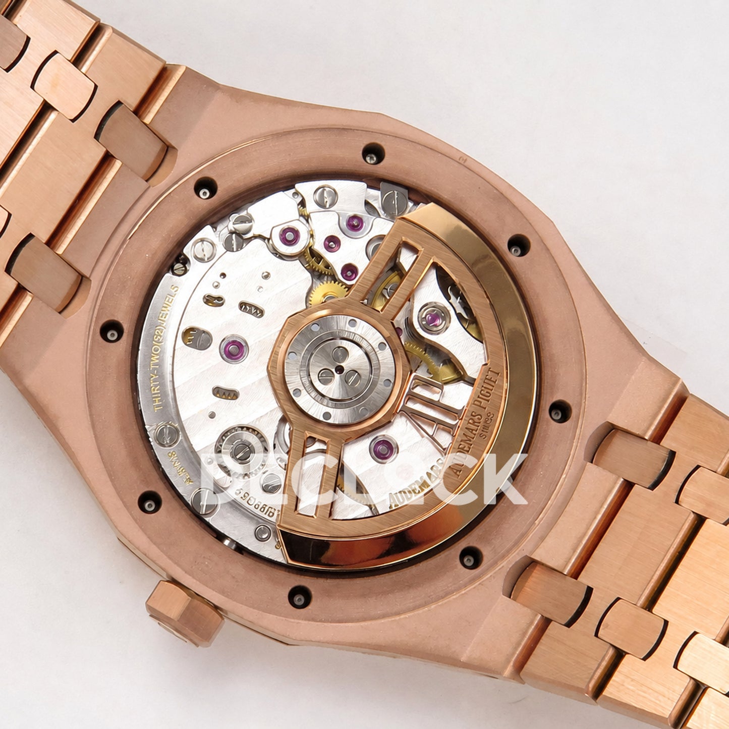 Audemars Piguet Royal Oak 41mm 15500 Rose Gold Black Dial DDF DD4302 Super Clone Weighted