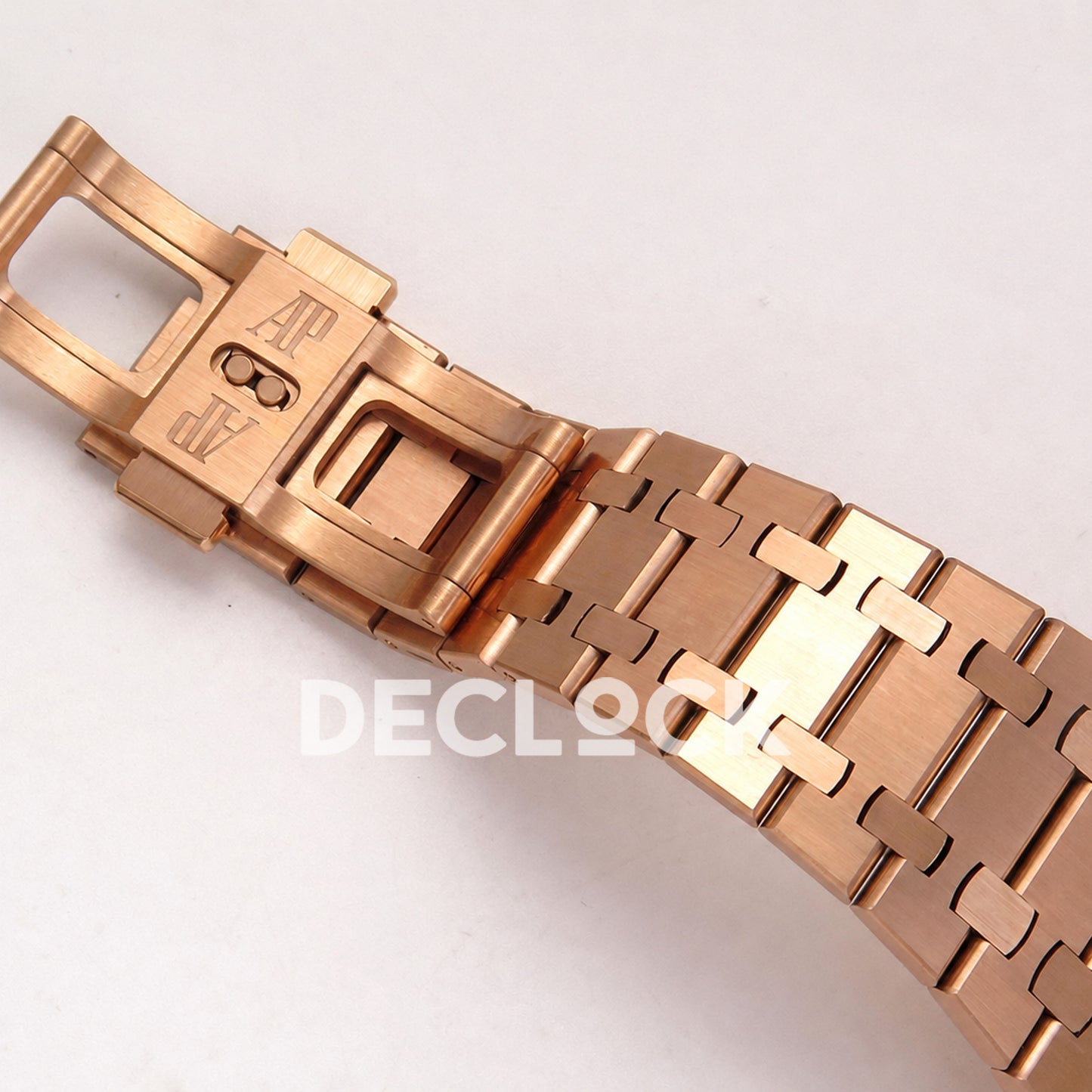 Audemars Piguet Royal Oak 41mm 15500 Rose Gold Black Dial DDF DD4302 Super Clone Weighted