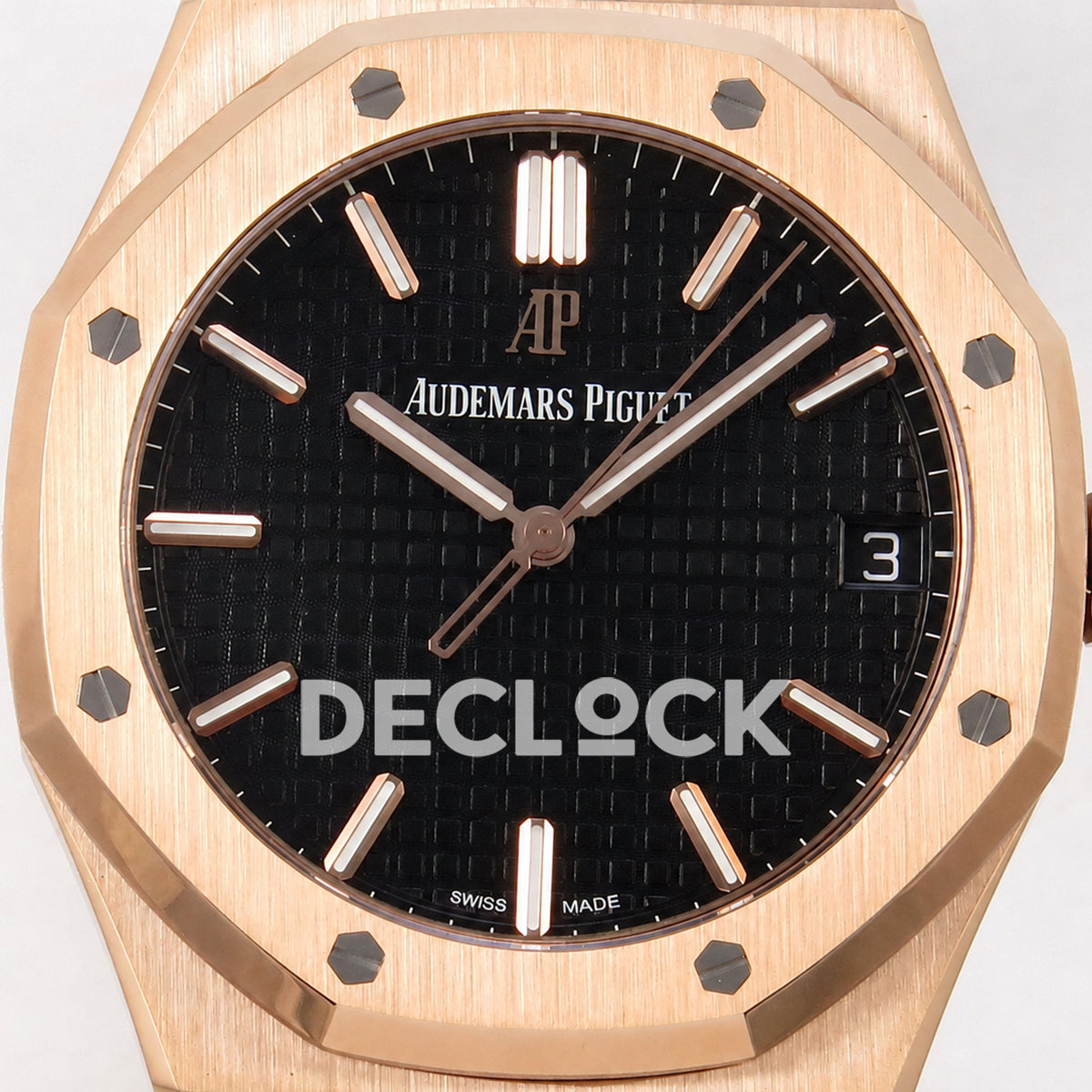 Audemars Piguet Royal Oak 41mm 15500 Rose Gold Blue Dial DDF DD4302 Super Clone Weighted