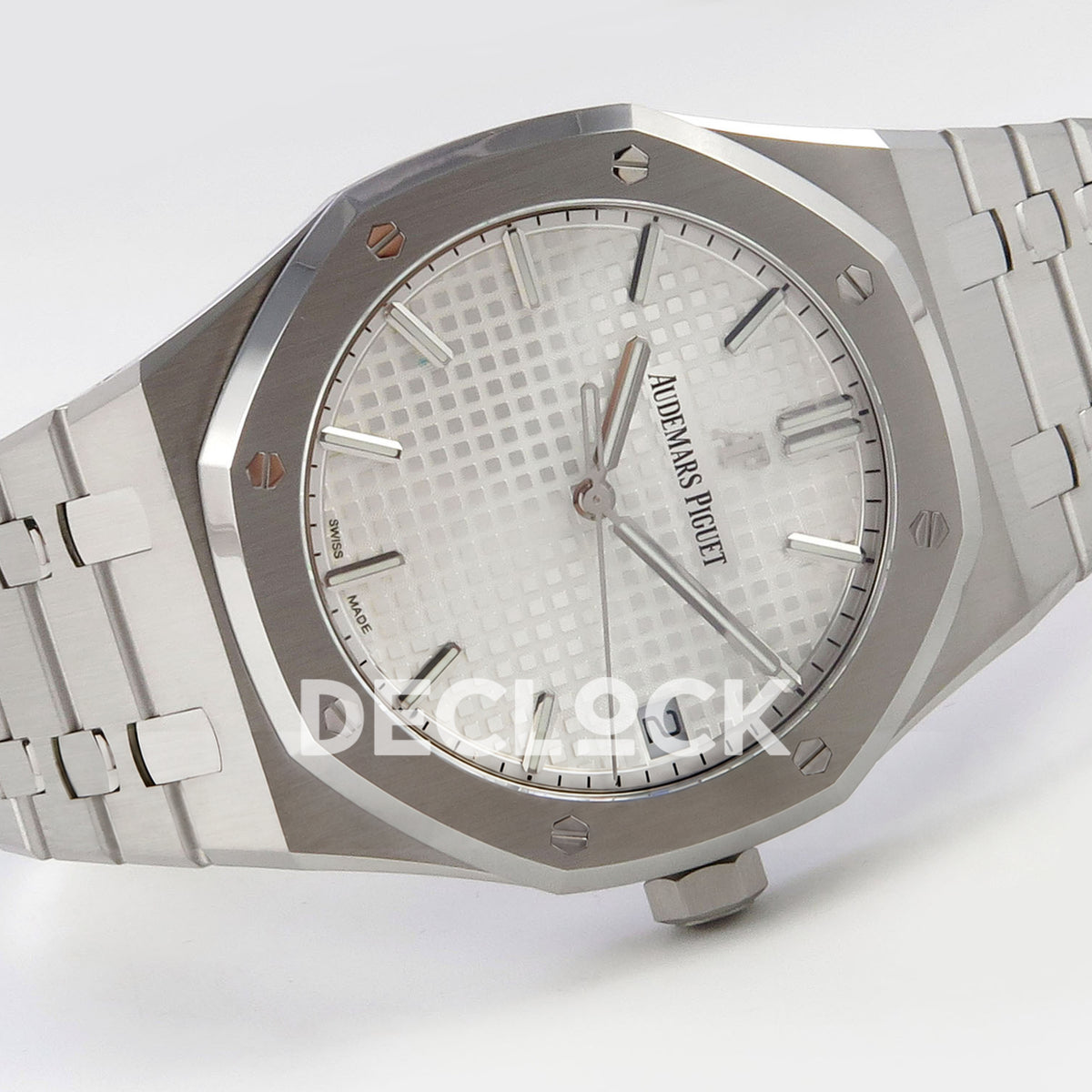 Audemars Piguet Royal Oak 15500 DDF White Bracelet DD4302 replica - full watch left