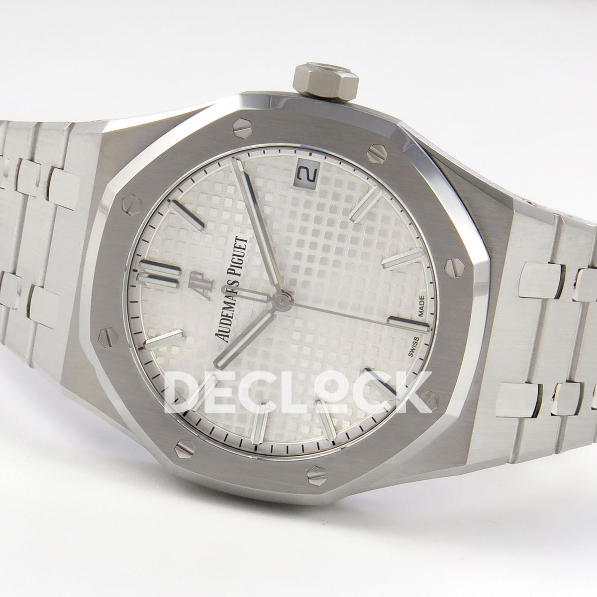 Audemars Piguet Royal Oak 15500 DDF White Bracelet DD4302 replica - full watch right