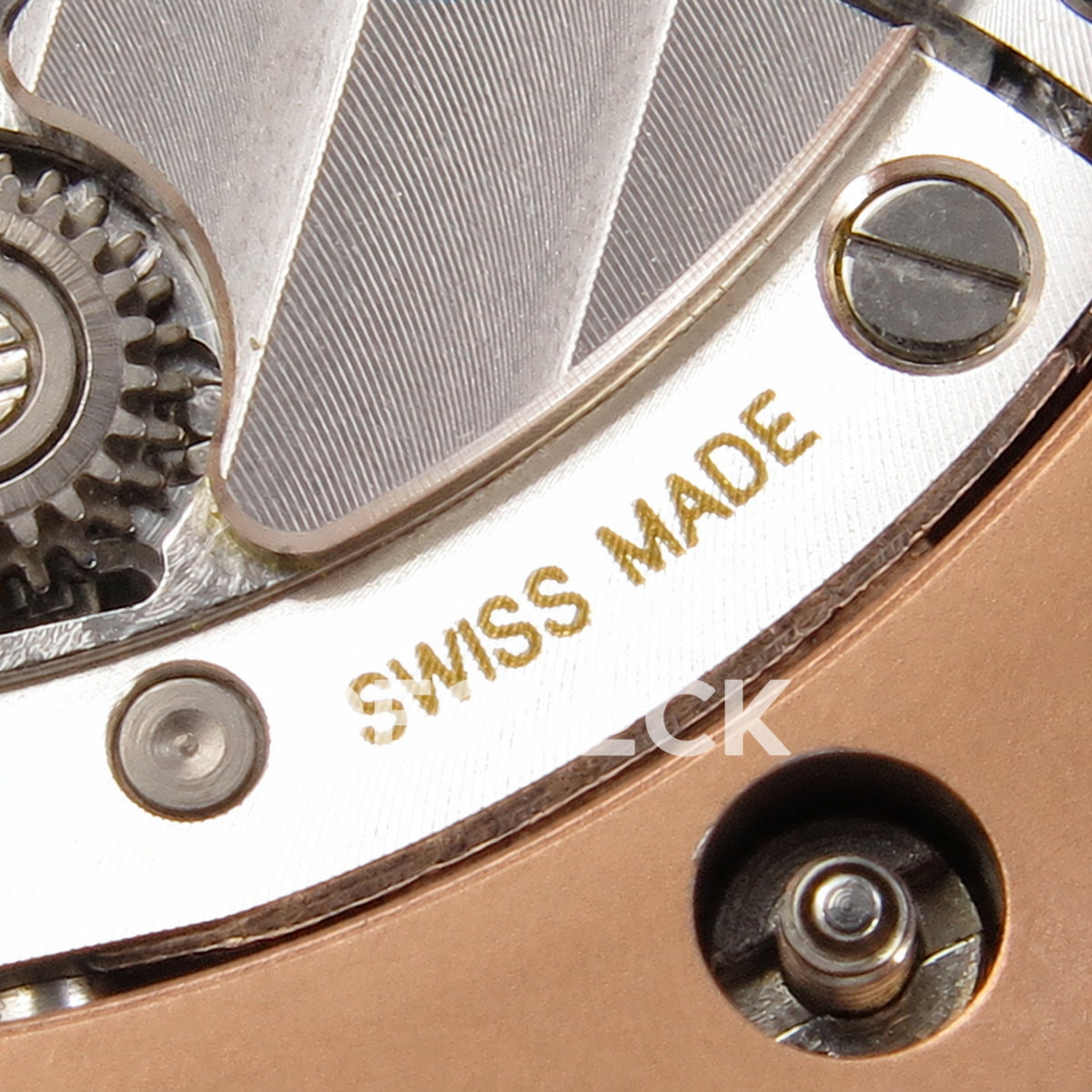 Audemars Piguet Royal Oak 15500OR.OO.1220OR.01 JF black dial rose gold bracelet DD4302 — swiss made detail