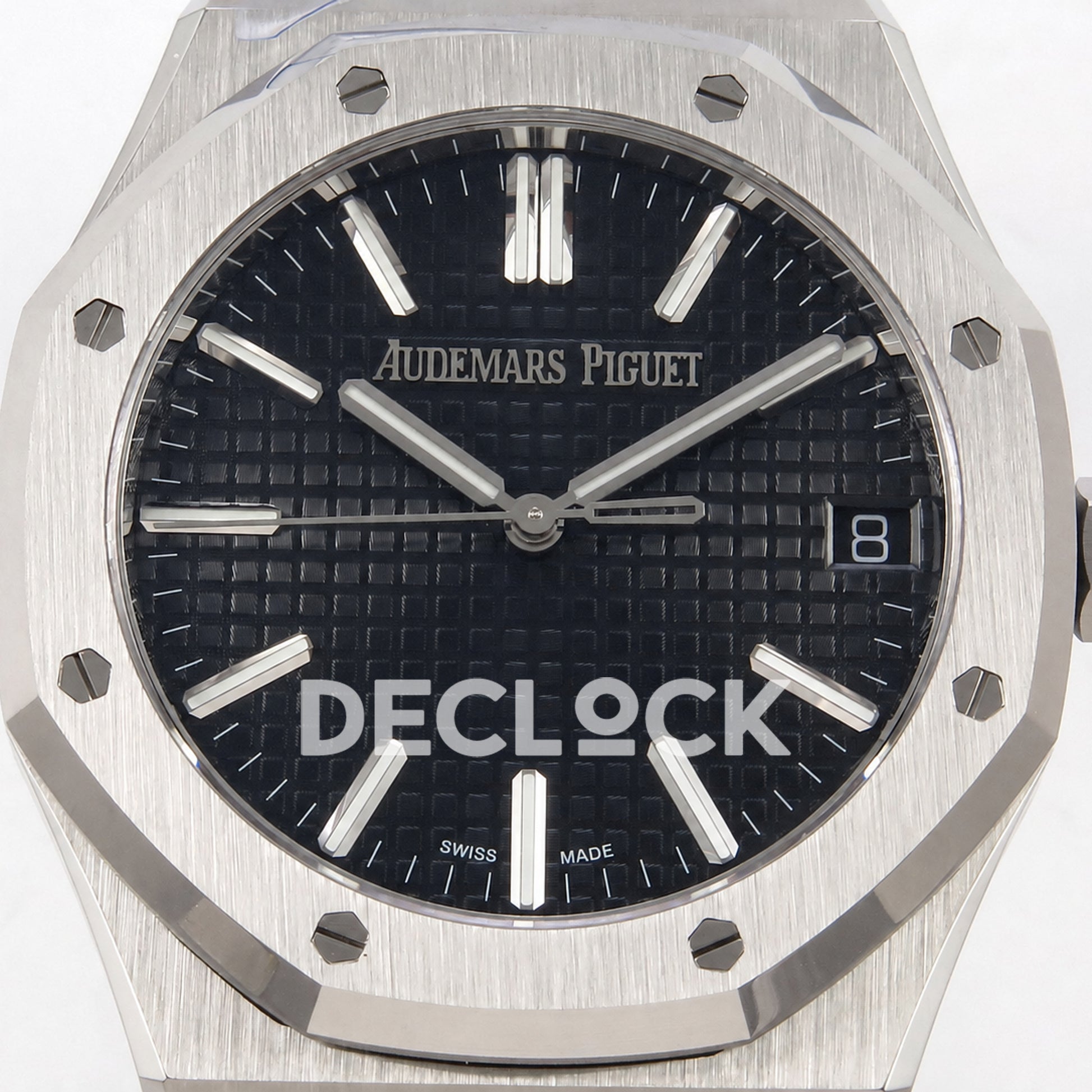 Audemars Piguet Royal Oak 41mm 15500 SS VSF Black Textured Dial on SS Bracelet DD4302 Super Clone