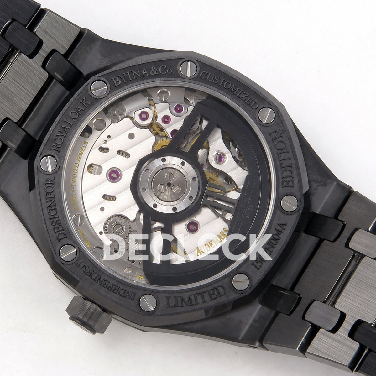 Audemars Piguet Royal Oak 41mm 15500 Black Ceramic ZF SA4302 Free Sprung Replica