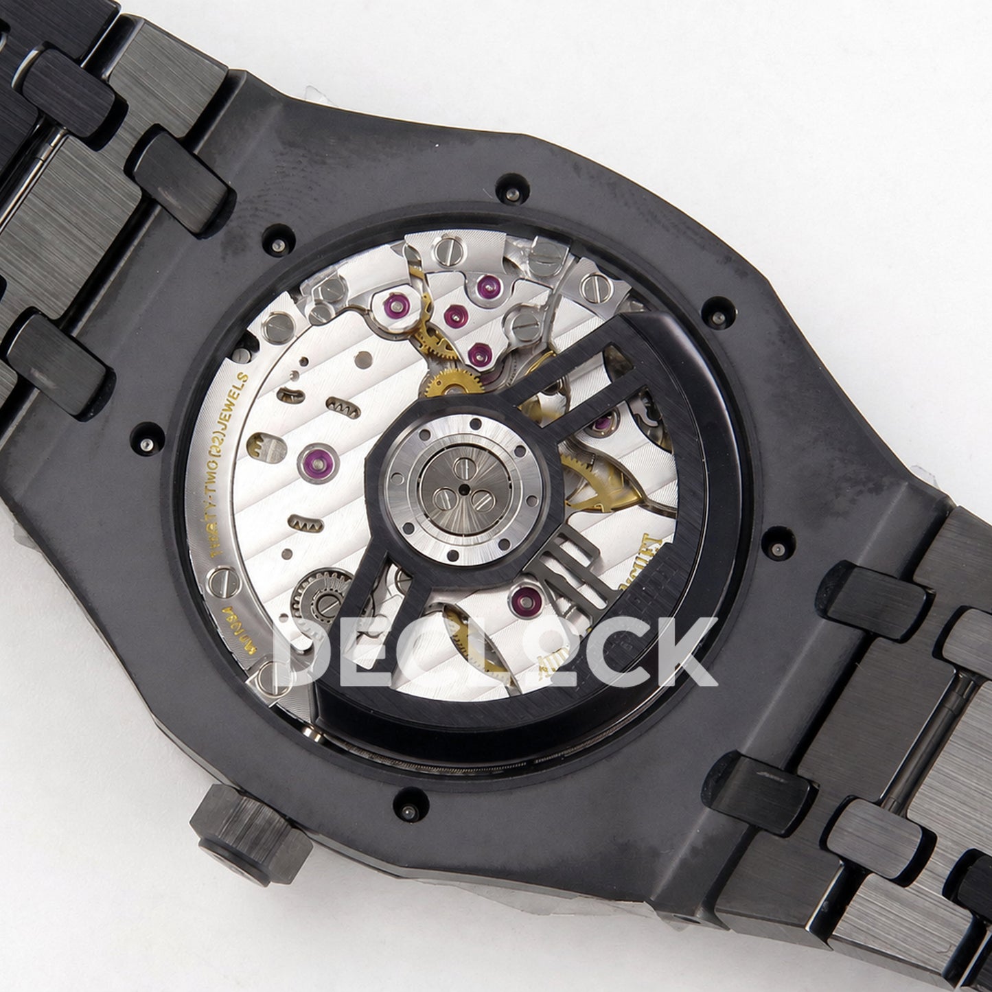 Audemars Piguet Royal Oak 41mm 15500 Black Ceramic ZF SA4302 Free Sprung Replica