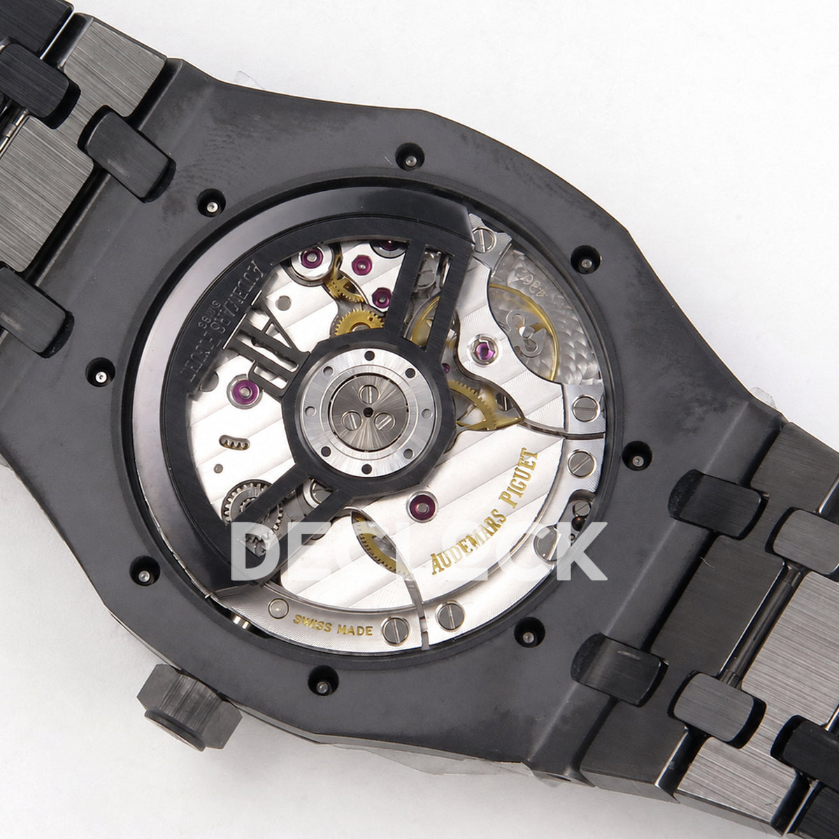 Audemars Piguet Royal Oak 41mm 15500 Black Ceramic ZF SA4302 Free Sprung Replica