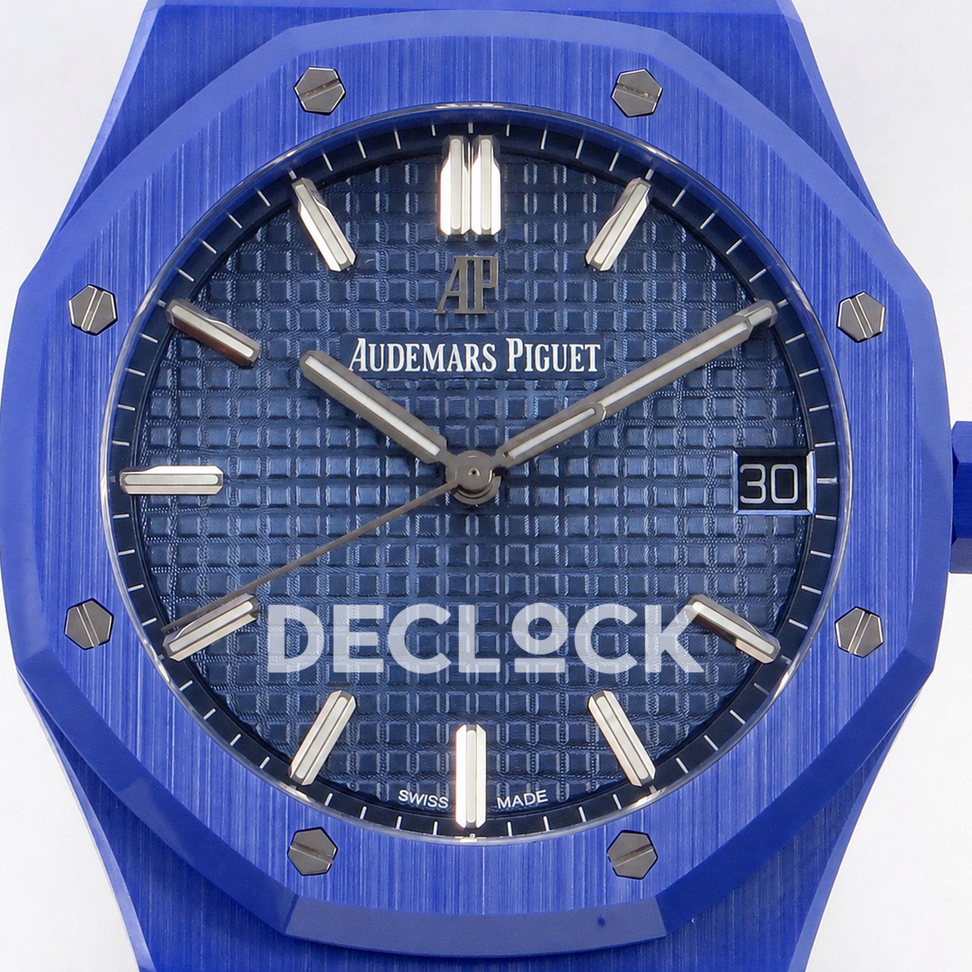 Audemars Piguet Royal Oak 41mm 15500 Blue Ceramic ZF SA4302 Free Sprung Replica
