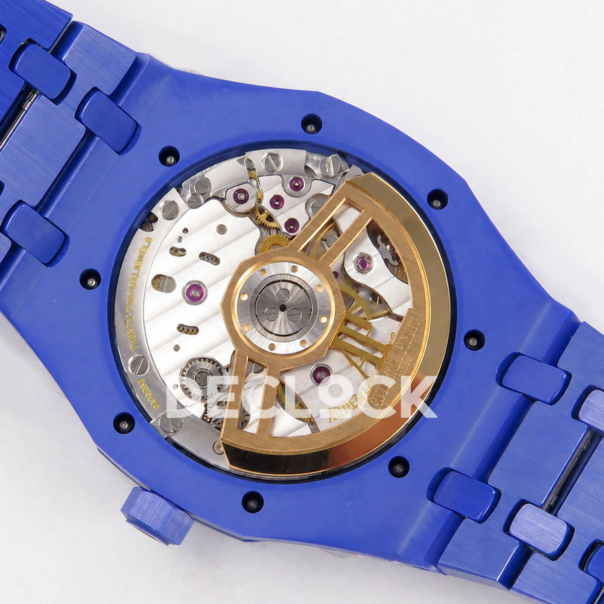 Audemars Piguet Royal Oak 41mm 15500 Blue Ceramic ZF SA4302 Free Sprung Replica