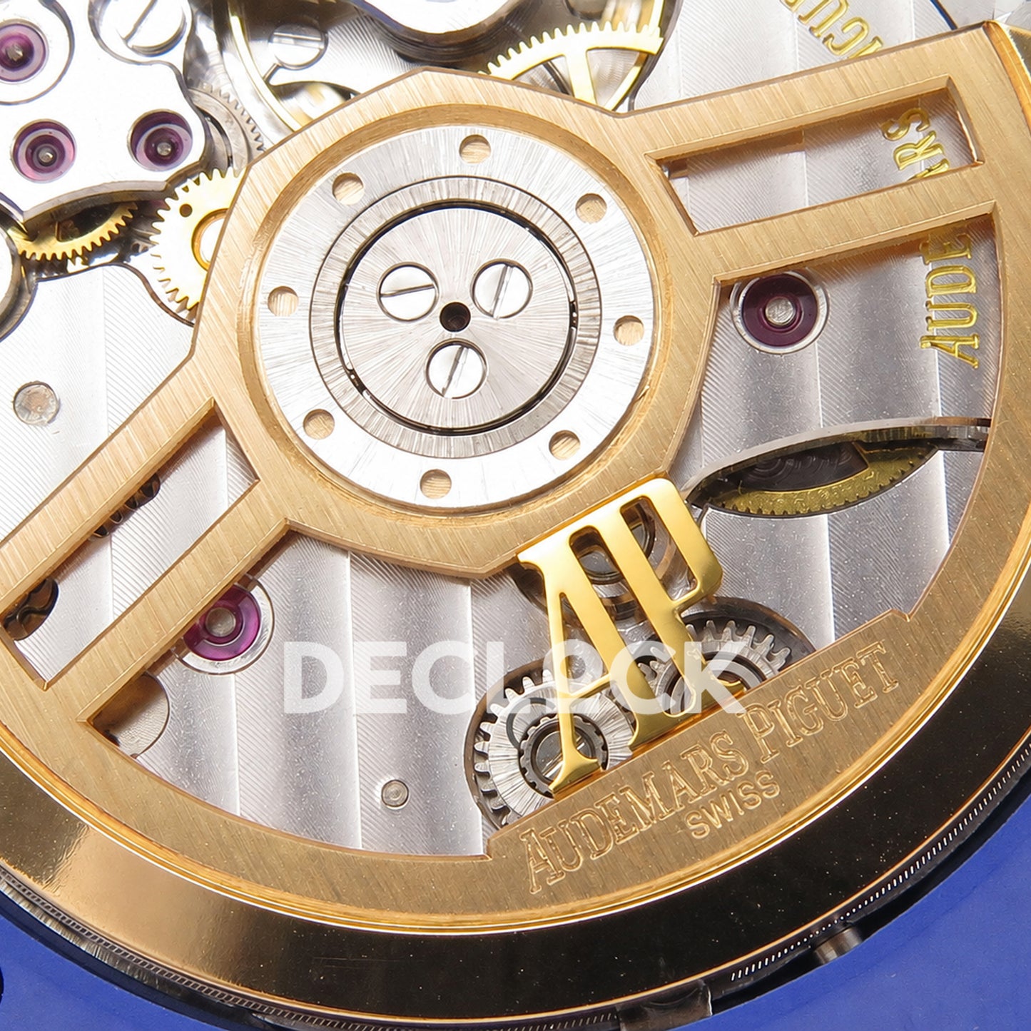 Audemars Piguet Royal Oak 41mm 15500 Blue Ceramic ZF SA4302 Free Sprung Replica