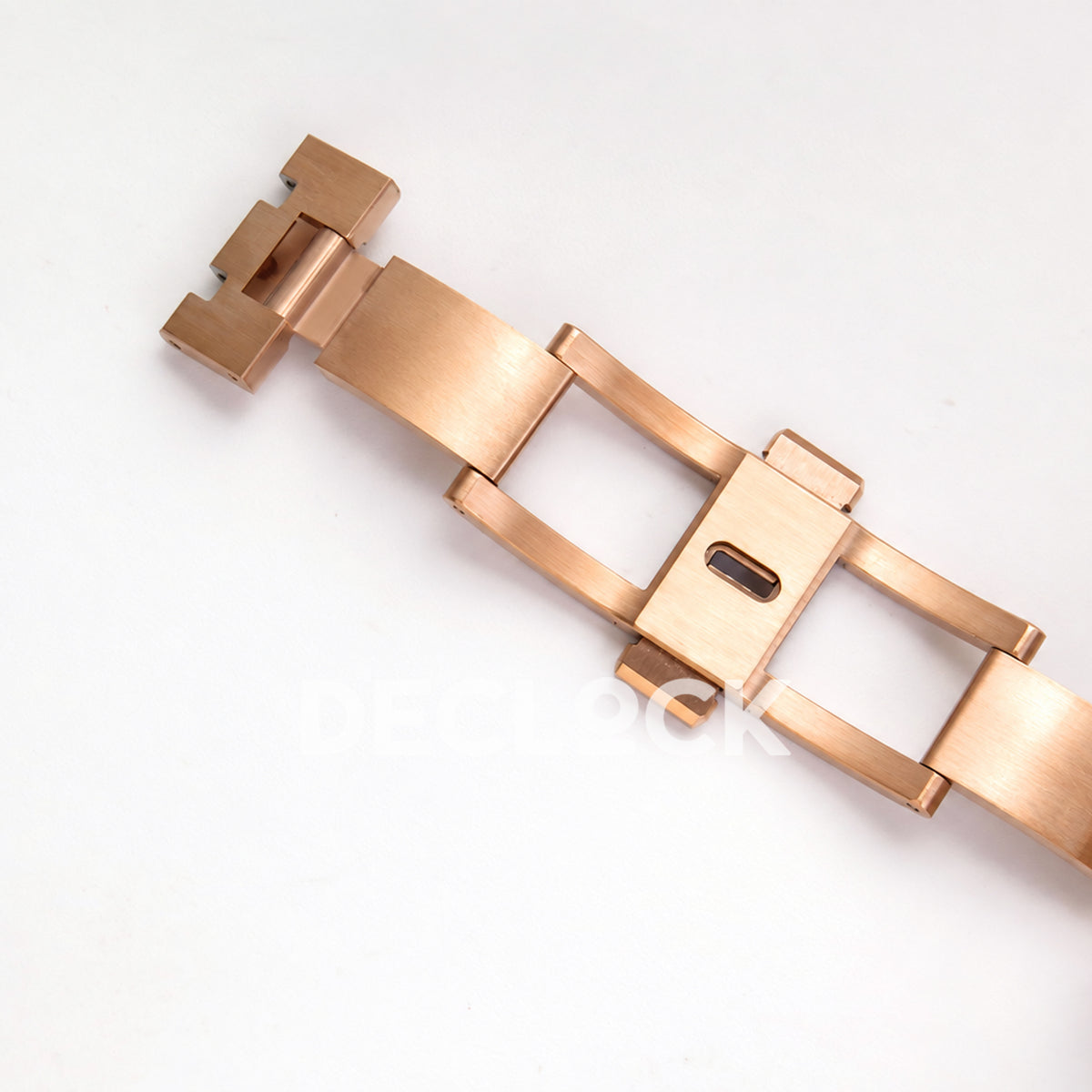Audemars Piguet Royal Oak 15510OR.OO.1320OR.03 JF blue dial rose gold bracelet DD4302 — clasp extension