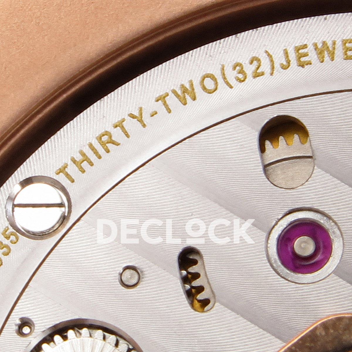 Audemars Piguet Royal Oak 15510OR.OO.1320OR.03 JF blue dial rose gold bracelet DD4302 — movement jewels