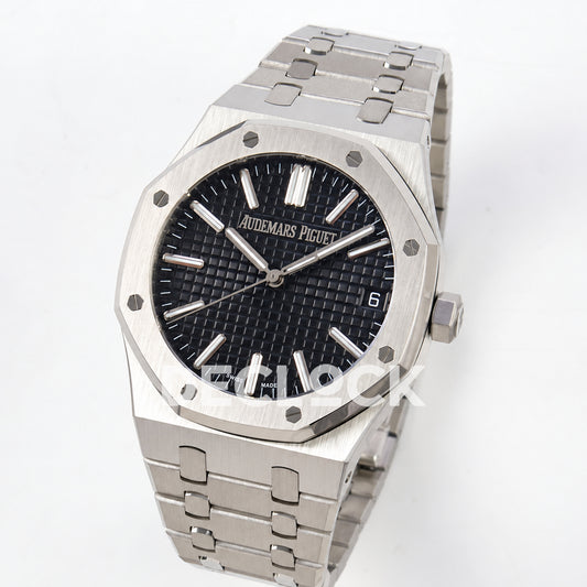 Audemars Piguet Royal Oak 15510 JF steel black dial DD4302 — angled front