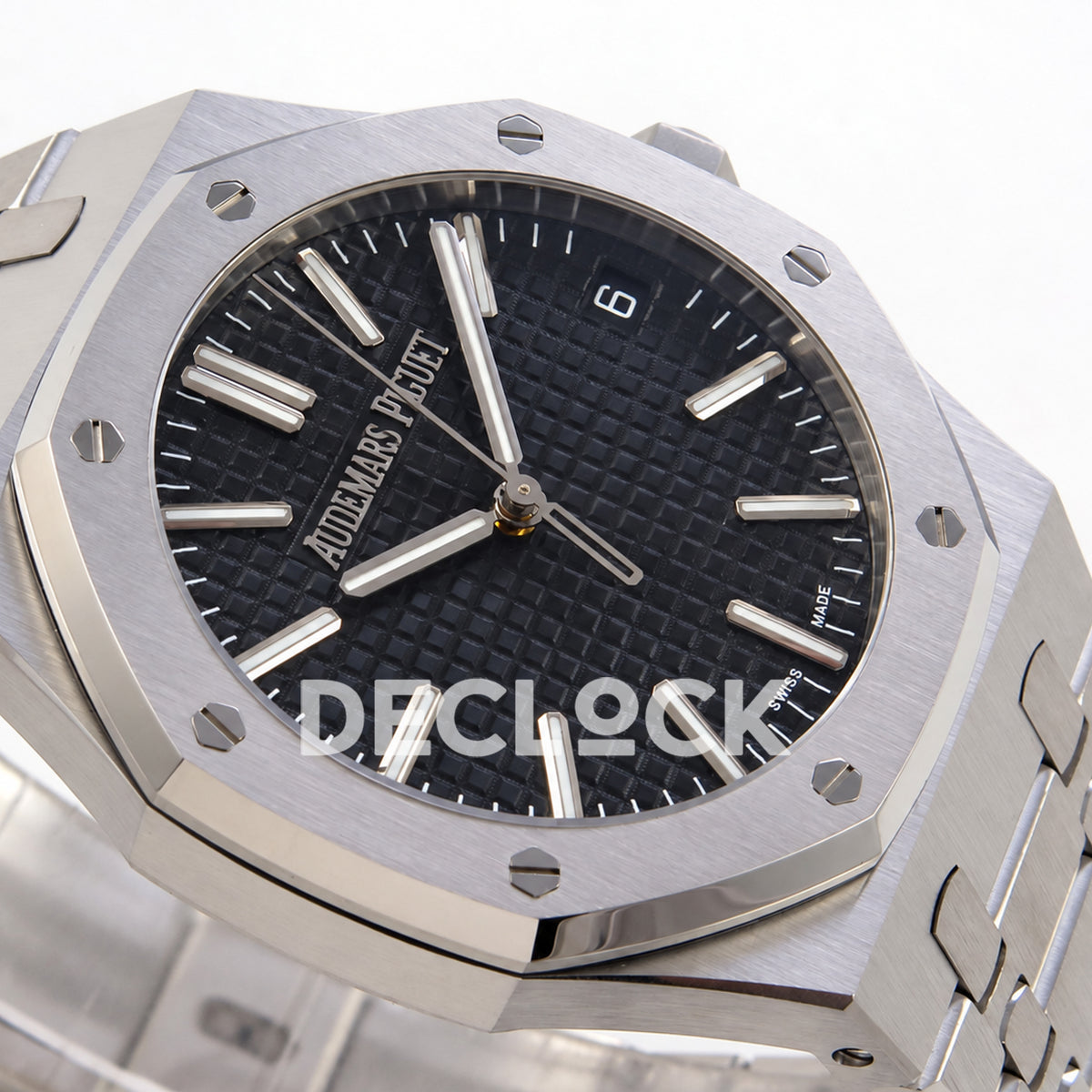 Audemars Piguet Royal Oak 15510 JF steel black dial DD4302 — left angle