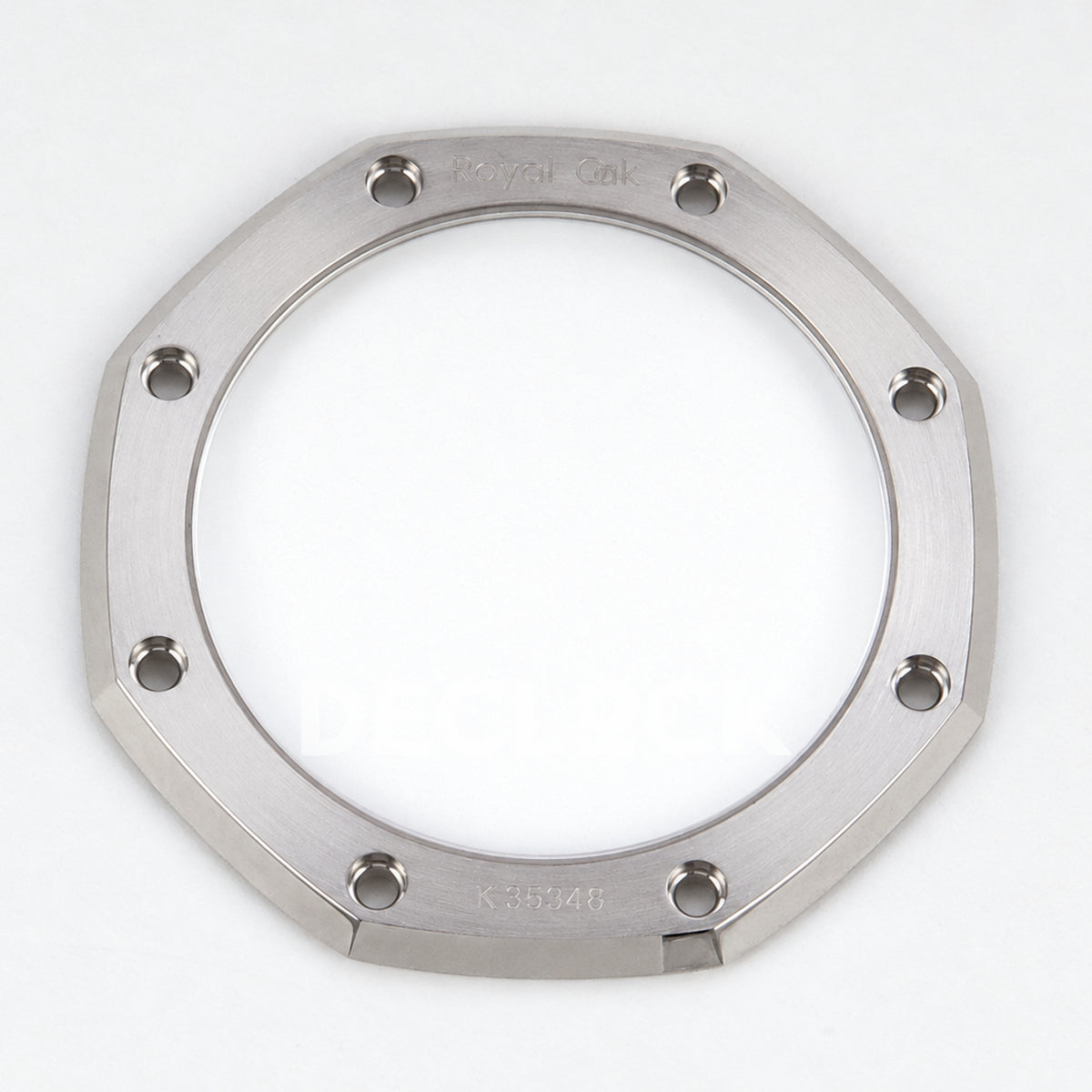 Audemars Piguet Royal Oak 15510ST.OO.1320ST.06 JF blue dial steel bracelet DD4302 — caseback outer