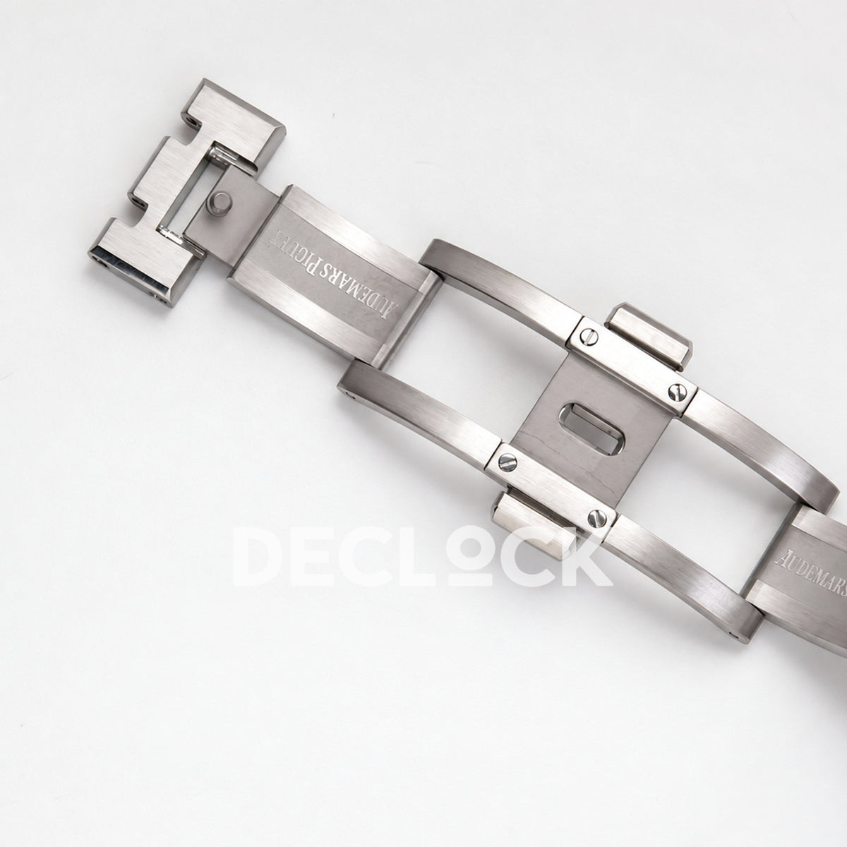 Audemars Piguet Royal Oak 15510 JF steel gray dial DD4302 — clasp open front