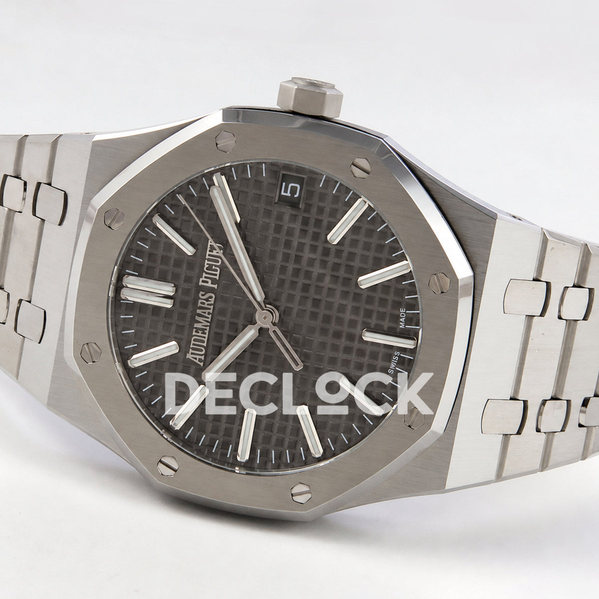 Audemars Piguet Royal Oak 15510 JF steel gray dial DD4302 — horizontal right