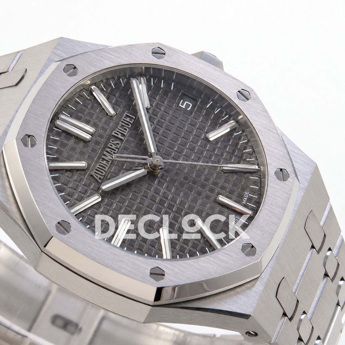 Audemars Piguet Royal Oak 15510 JF steel gray dial DD4302 — left angle