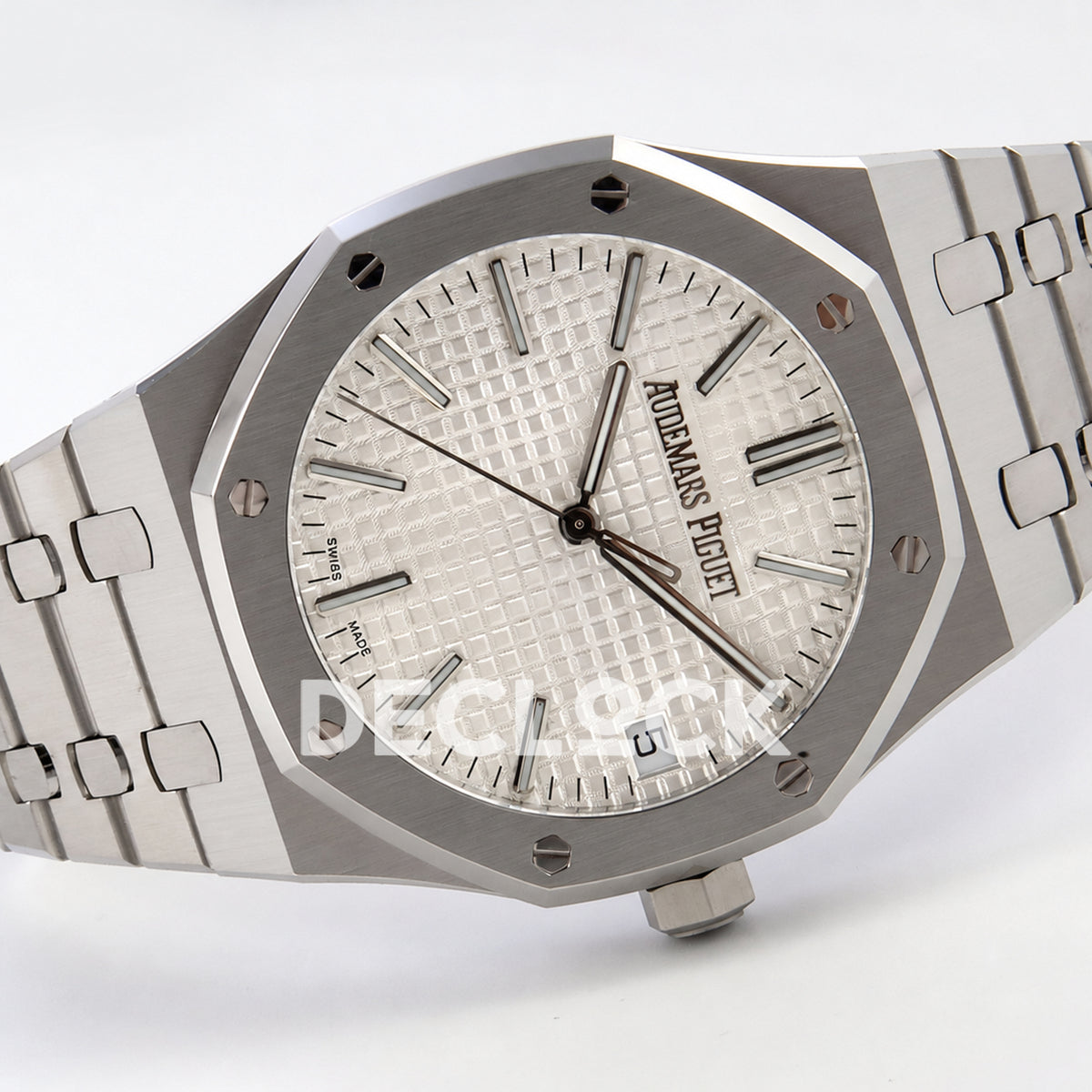 Audemars Piguet Royal Oak 15510 JF steel silver white dial DD4302 — horizontal left
