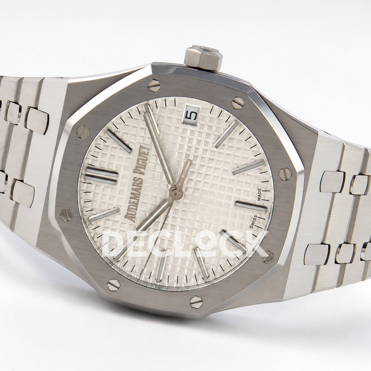 Audemars Piguet Royal Oak 15510 JF steel silver white dial DD4302 — horizontal right