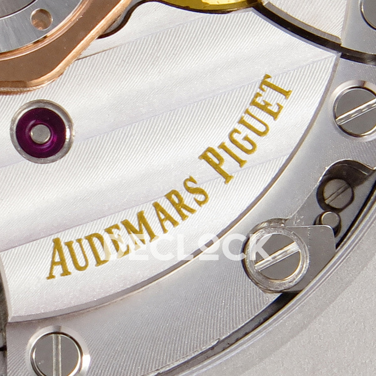 Audemars Piguet Royal Oak 15510 JF steel silver white dial DD4302 — movement engraving