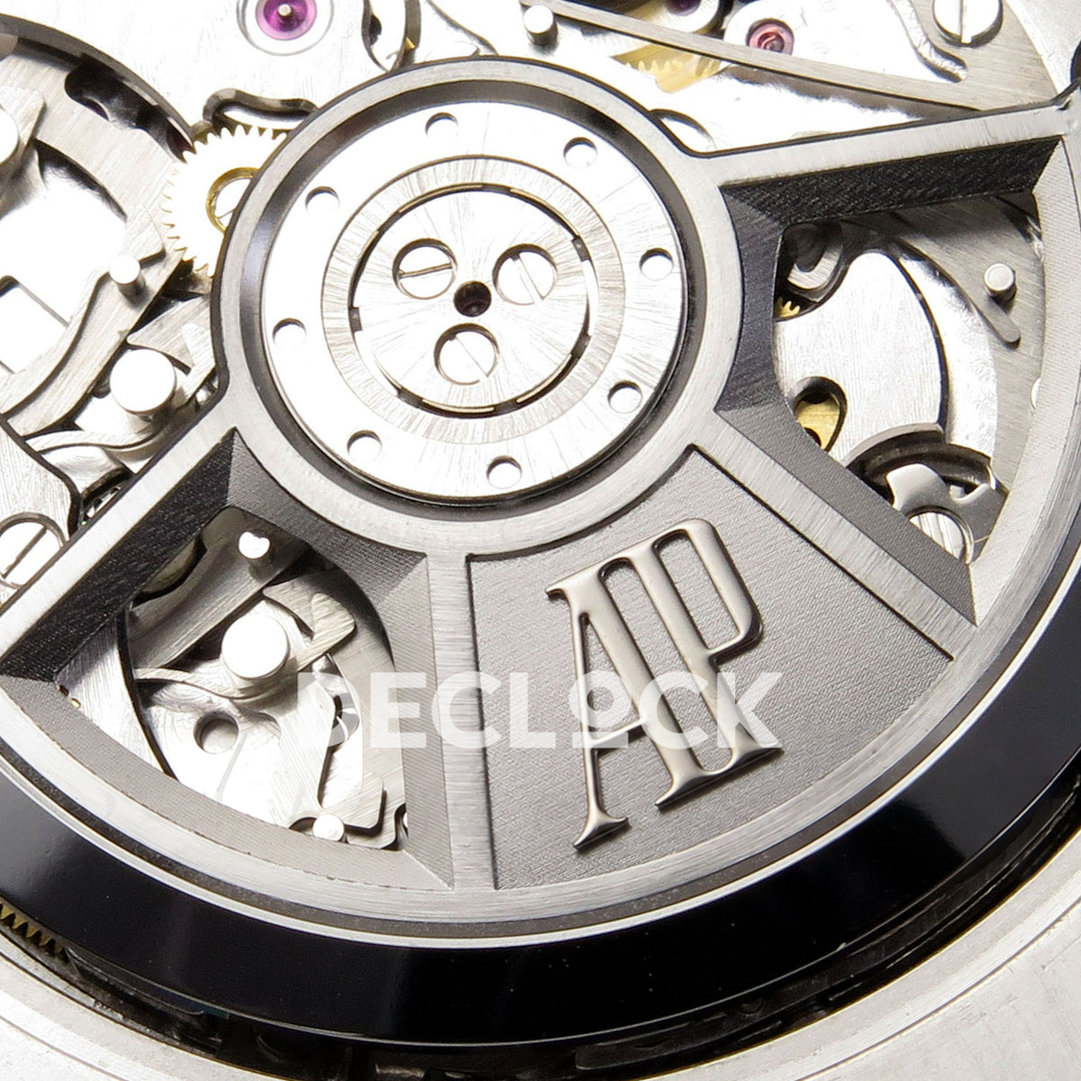Audemars Piguet Royal Oak Offshore 26420 DDF replica - original AP rotor and movement parts in close-up