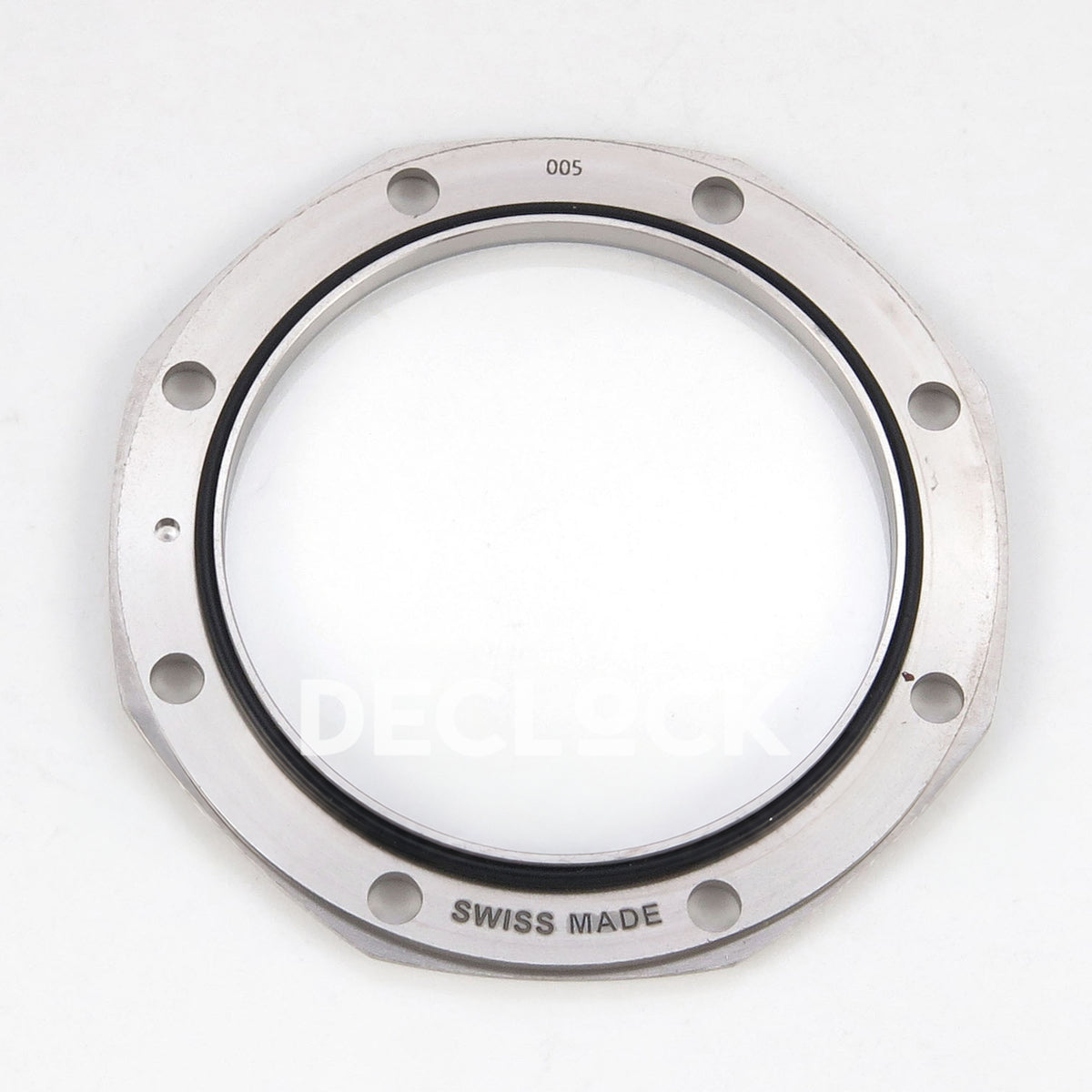 Audemars Piguet Royal Oak Offshore 26420 DDF replica - inside transparent caseback ring with its original black gasket