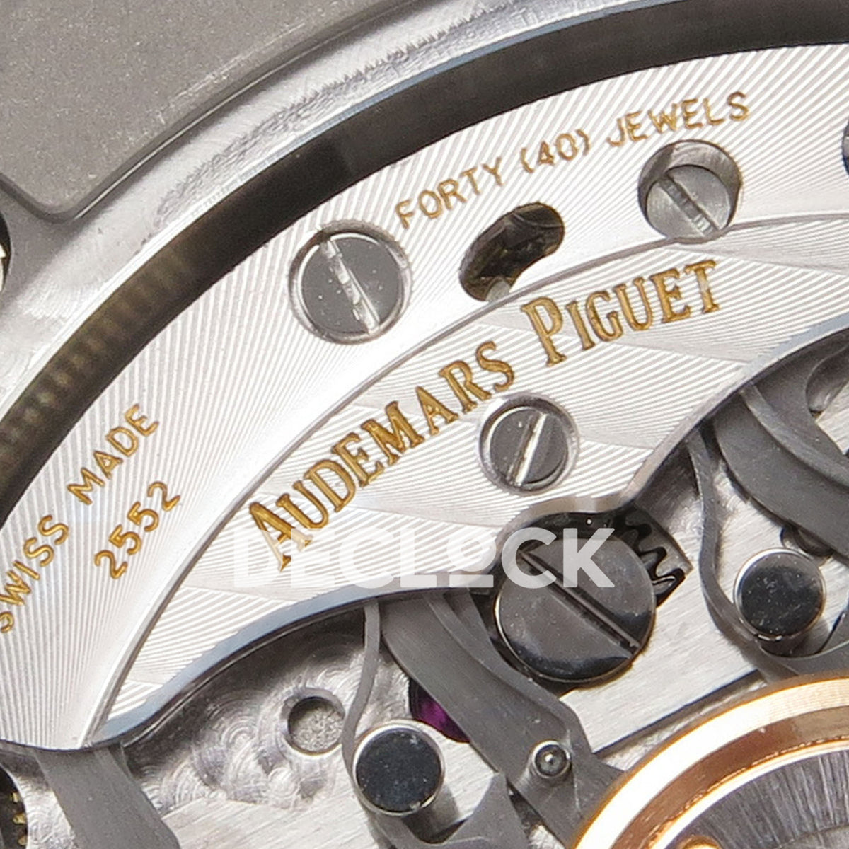 Audemars Piguet Royal Oak Offshore 42 26238ST.OO.A340CA.01 Steel Baby Blue OCTA SA4404 Free Sprung replica - movement engraving